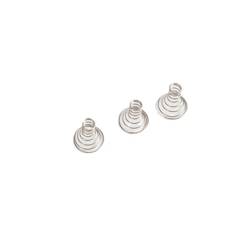 customized touch button springs battery contact springs