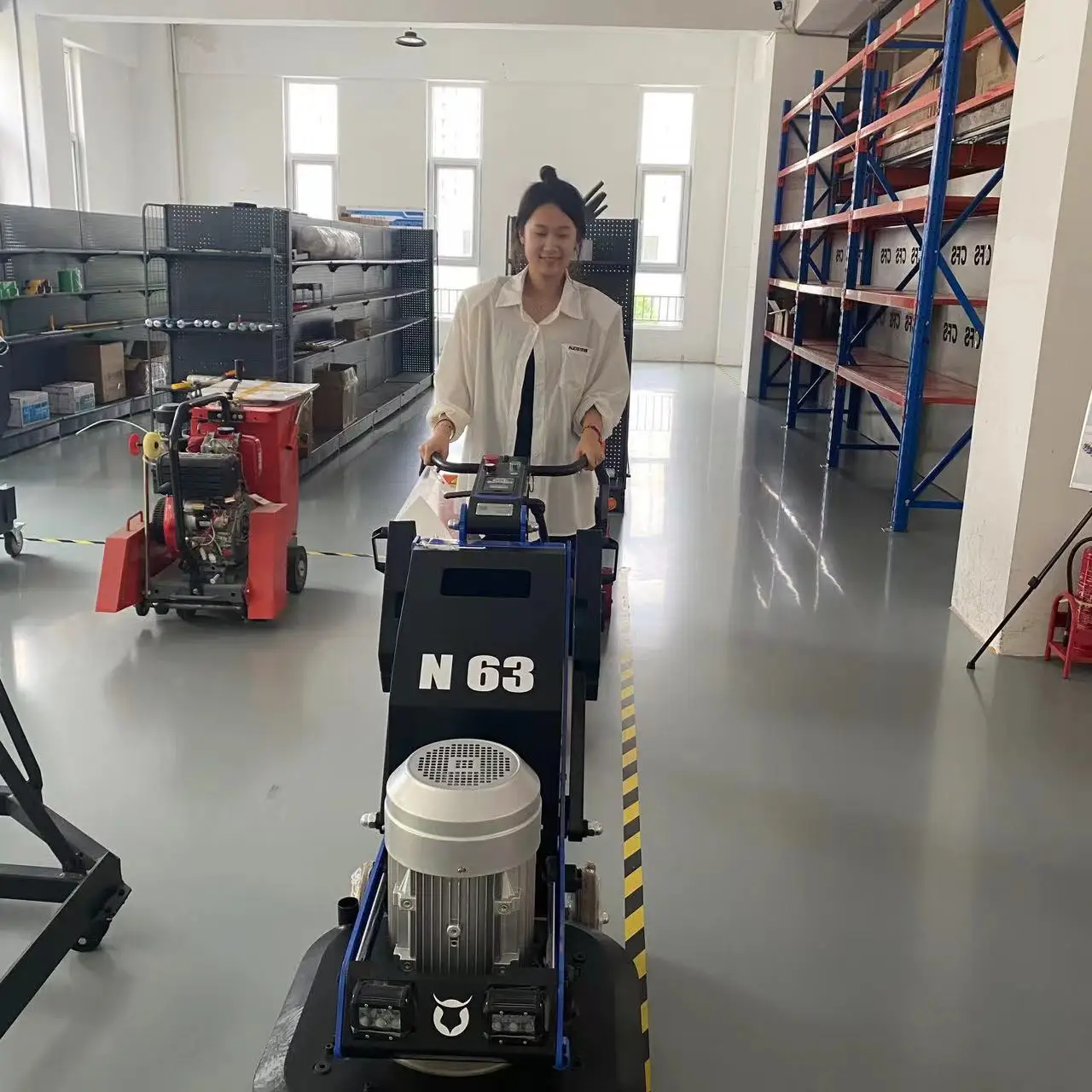 Лучшее рассеивание тепла 7 5 кВт 220 В/380 В бетонный пол шлифовальный станок и полировщик терраццо Бетонный