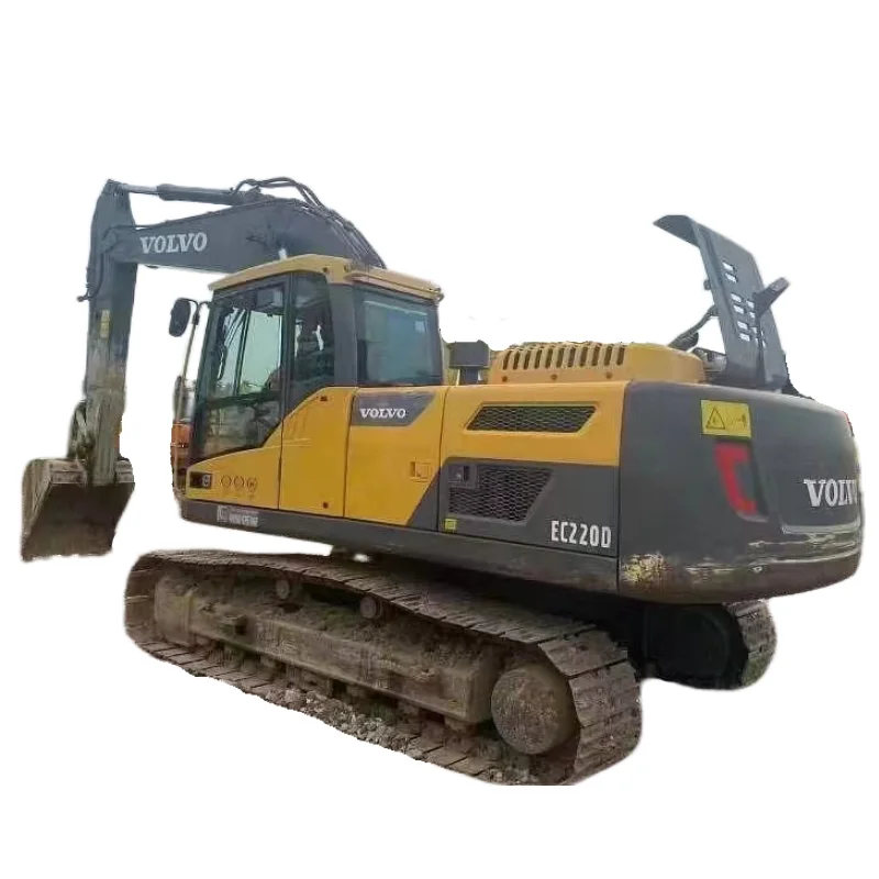 Volvo EC220D Medium Used Excavator 22 Ton Second Hand Hydraulic Excavator on Sale