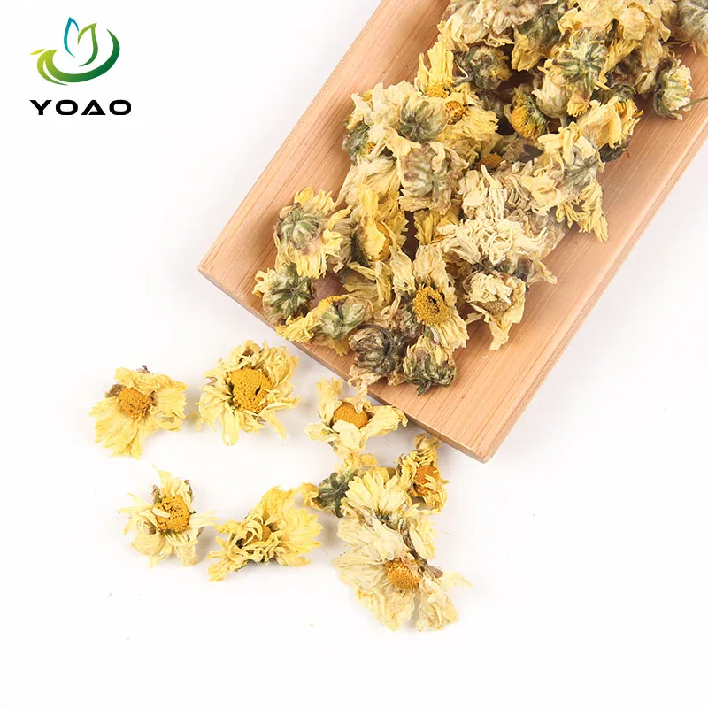 Zero Additives Organic Pure Chinese Herbal Hangzhou White Chrysanthemum Flowers for Tea Drinking Extract Dried Chrysanthemum