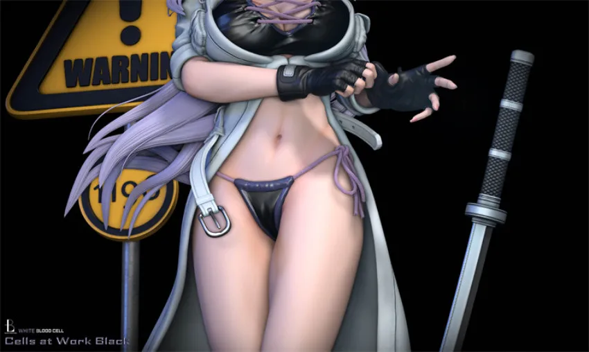 Japan Anime GK BL. CAWB sister 1:4 action figure for collection