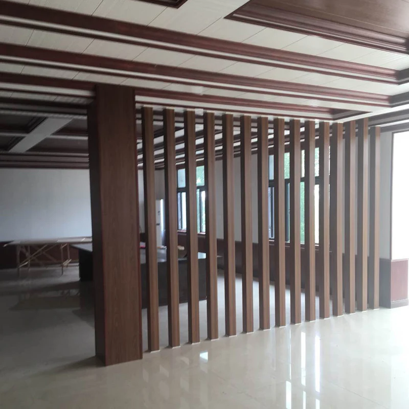 Contemporary Timber Tubes Interior design Partition Concert Halls Tube Timber Restaurant Wall Panel