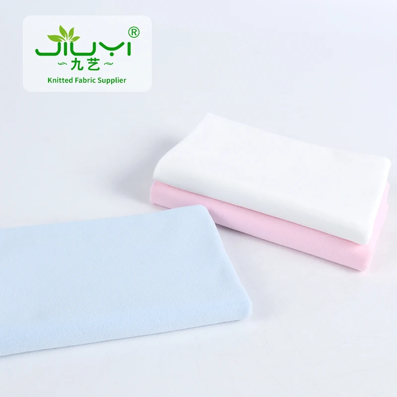 wholesale 95% cotton 5%spandx sustainable lightweight single jersey knit fabric for sleepwear
