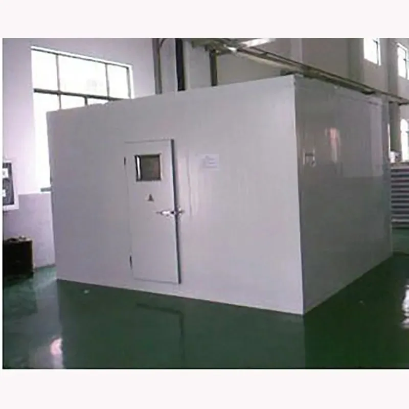 Solar cold storage room with DC inverter compressor