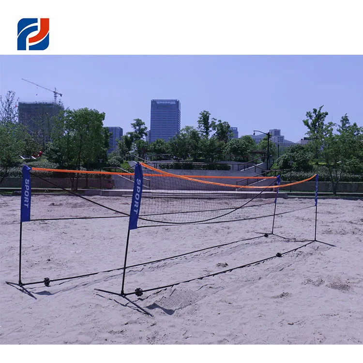 
used badminton court flooring tennis pole with a height of 6m 