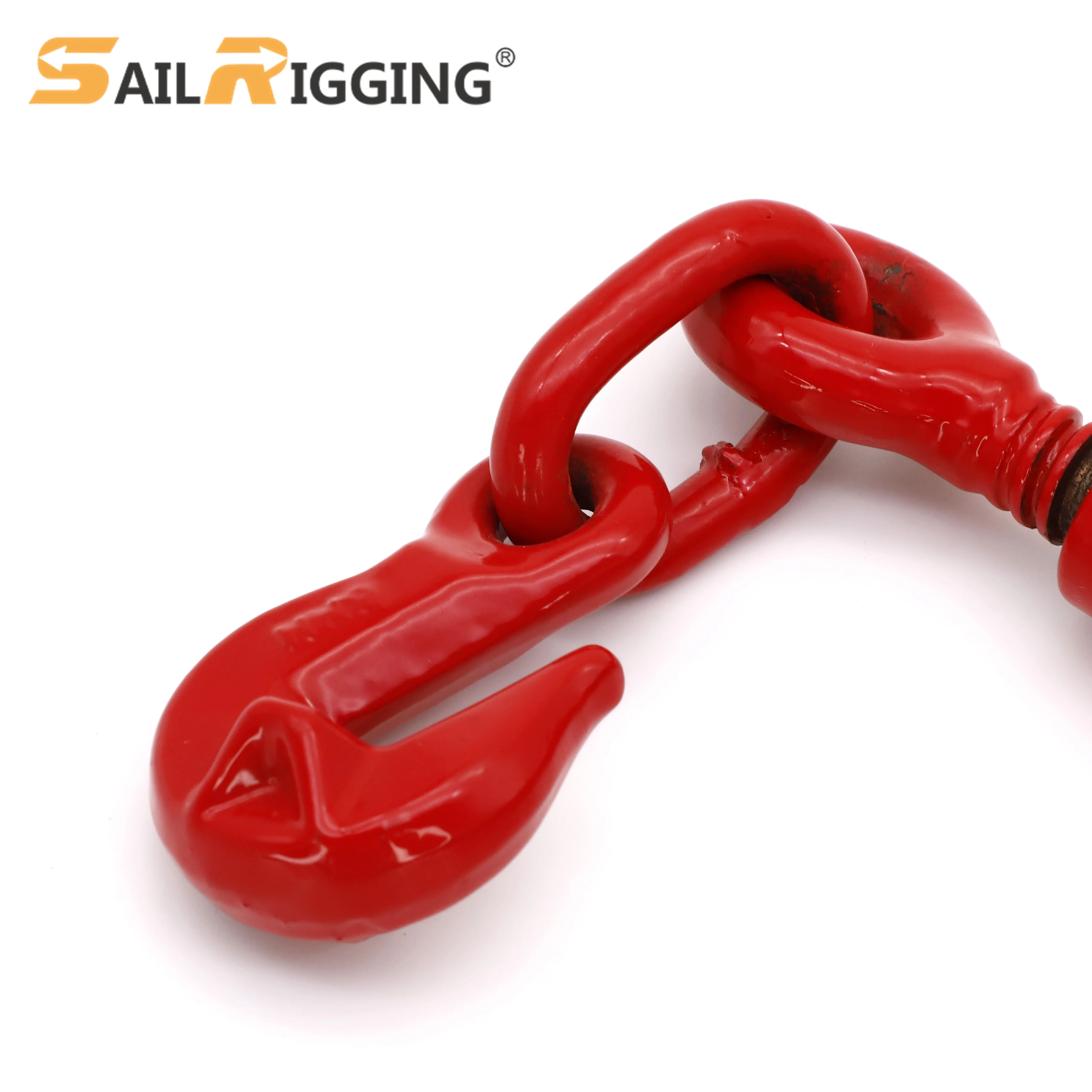 Drop Forged Chain And Binder European Type 8MM 10MM 13MM 16MM Ratchet Boomers For Sale Grade 70 Load Binder Ratchet With Hooks