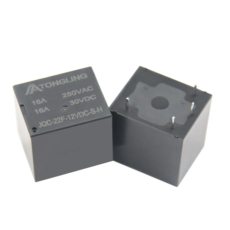 JZC 22F JQC-22F 5V 6V 9V 12V 24V 4 Pin 16A Small PCB Relay