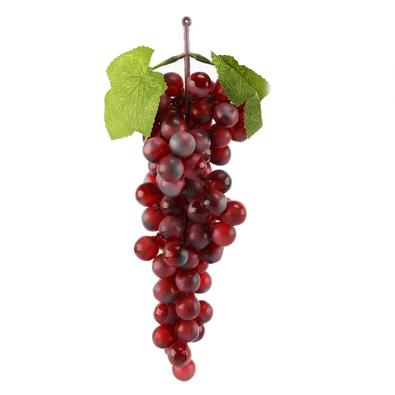 artificial simulation grapes bunches interior decoration ornaments plant fruit model props simulation plastic fake grape