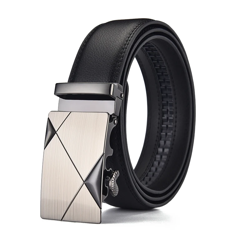 PU good quality designers Custom alloy Automatic belt buyers wholesale 2021 fashion belt for men