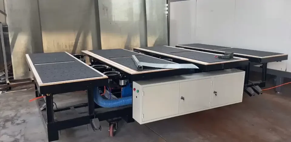 Automatic Remote Mobile Unloading Loading Air Flotation Table Glass Loading Machine