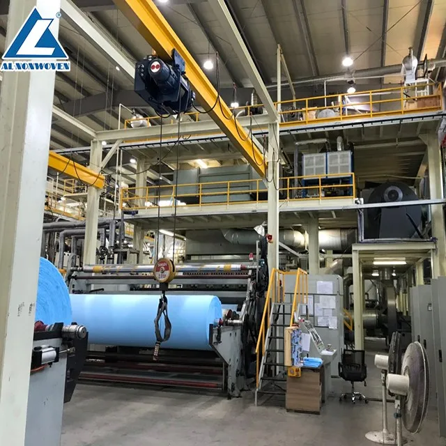 The Most Professional AL-4200 S PP Spunbond Nonwoven Fabric Making Machine Made in China