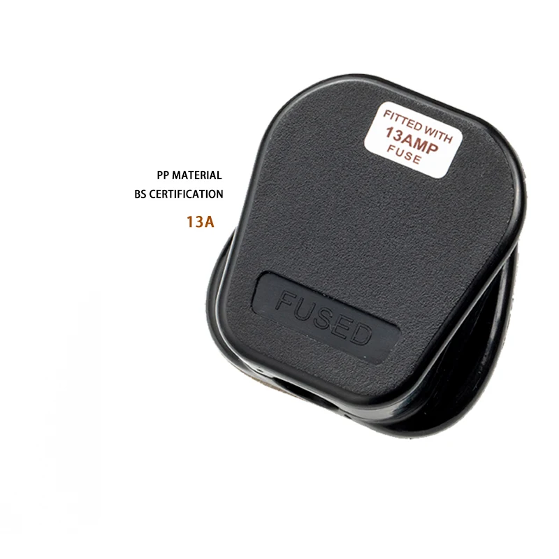 BS1363 UK 13A 250V Type-G Assembly Rewireable Electrical Fuse Power Plug