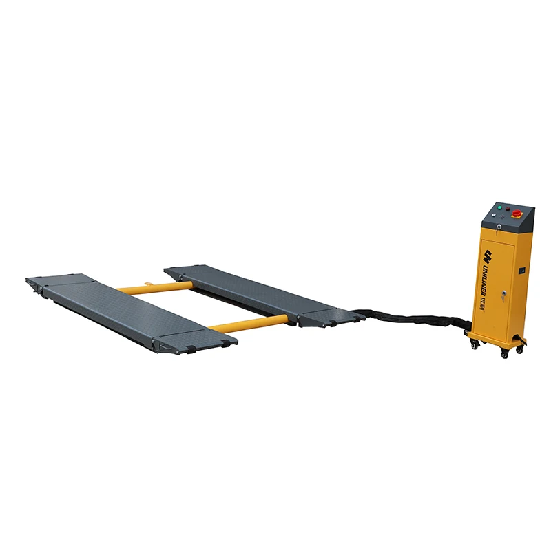 Portable mid rise scissor lift ULJS-3510 car lift hydraulic scissor car lift garage equipment body shop equipment