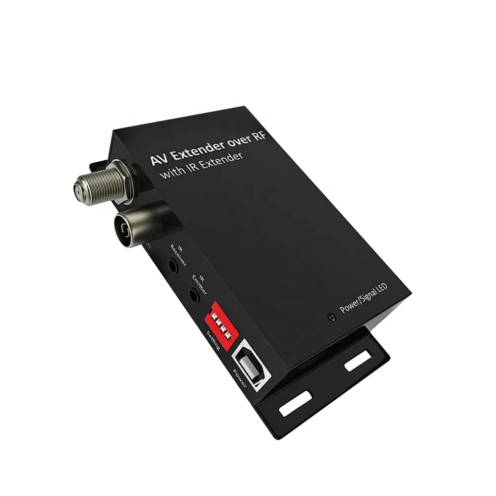 TV Modulator For All NTSC/PAL TV System Setups RF AV Extender With IR Remote Control RF101