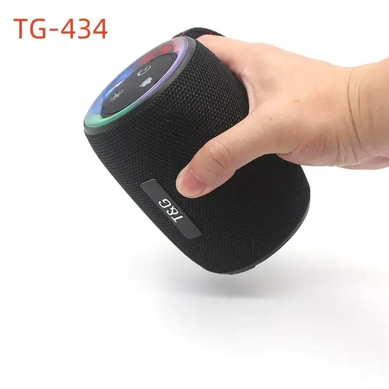 Top Selling 2024 Factory Direct Sale Outdoor Portable Tg434 Home Speaker Hands-free Super Bass Sound USB FM TF TWS BT Speaker