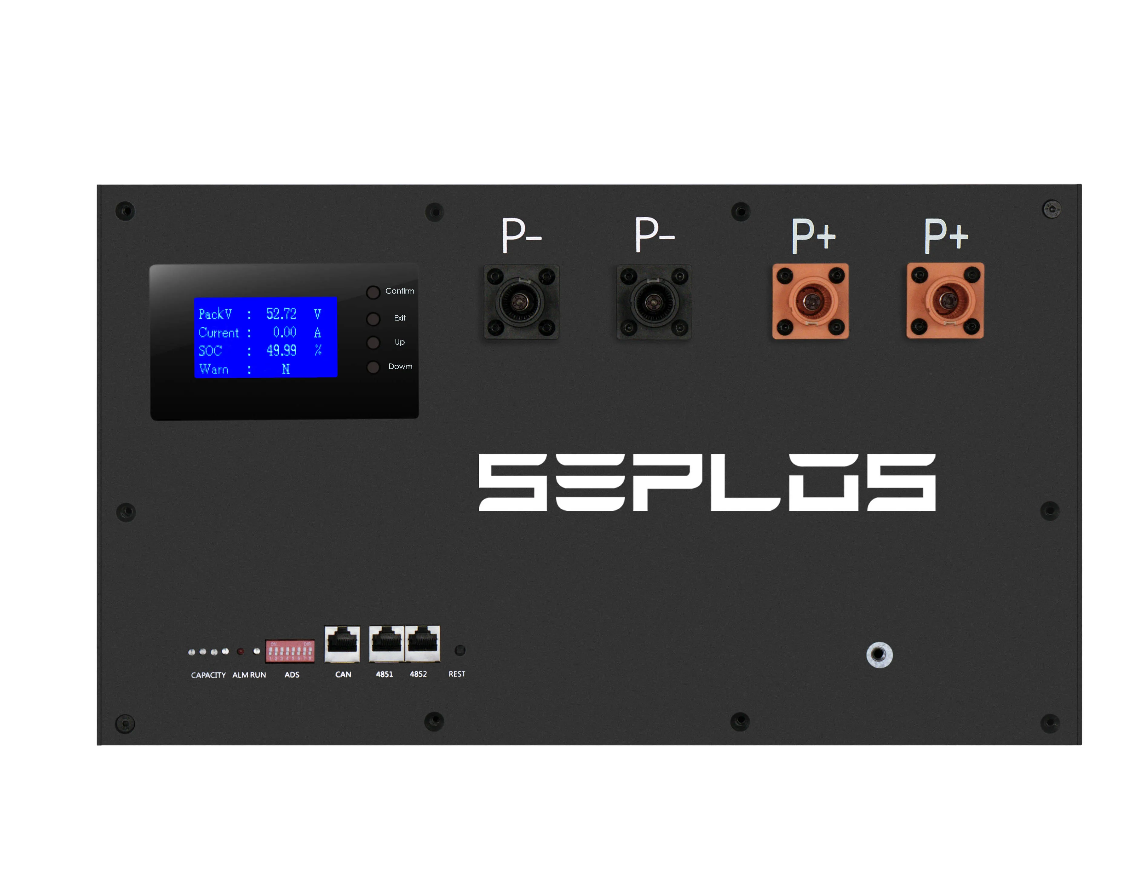 Lithium System 16S 1P Seplos Mason  200A BMS With Bluetooth 51.2V  280Ah   304Ah Empty  Kit