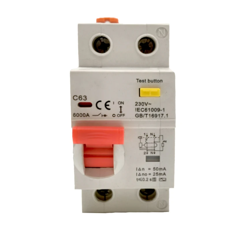 OEM ODM Home Type BD1-63 1 Pole 32A Din Rail Safety Breaker