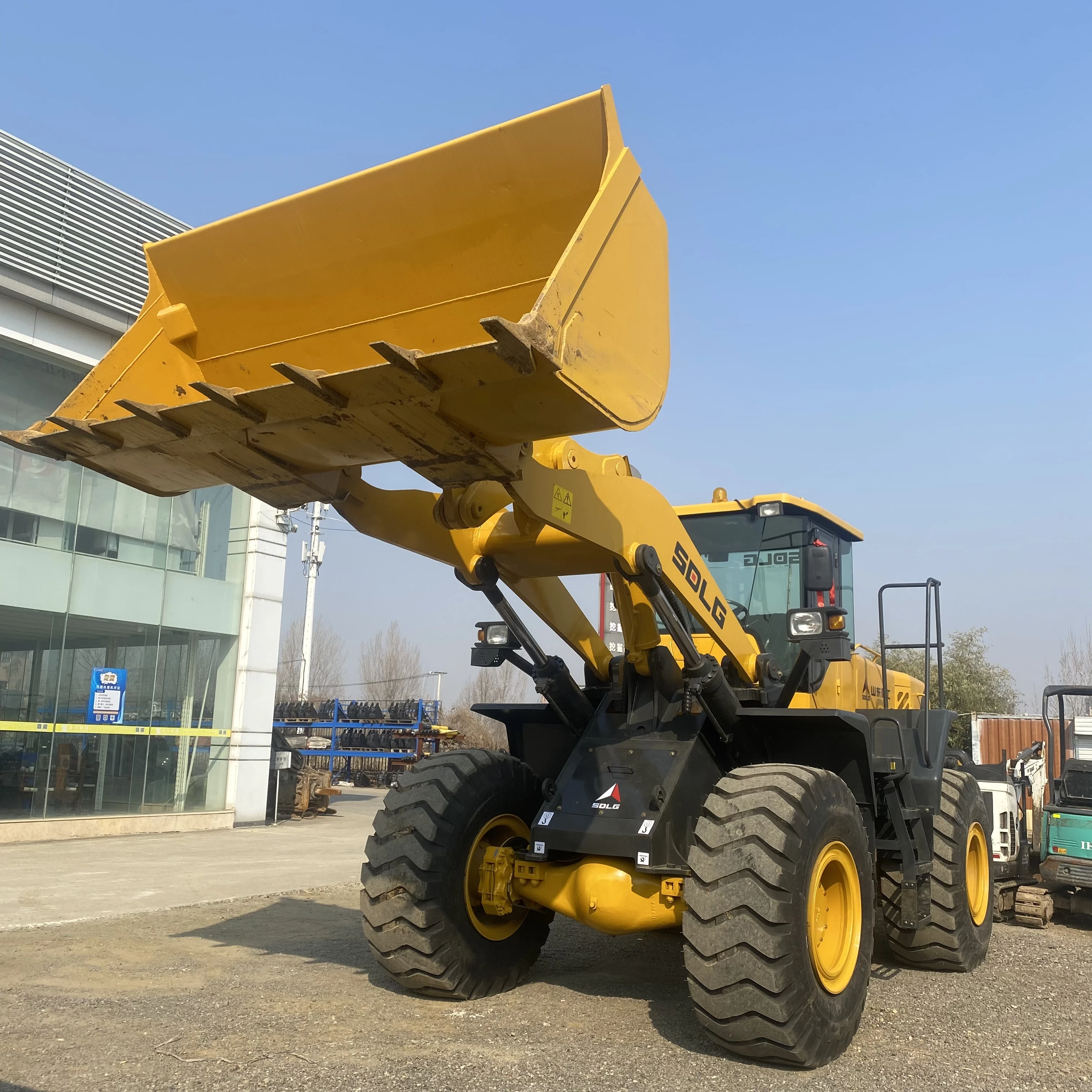 Mining Work Tractor Good Condition Earth Moving Wheel Payloader China Loader Construction Machine 3t 5 Ton 8 Ton 956 946 958 Use