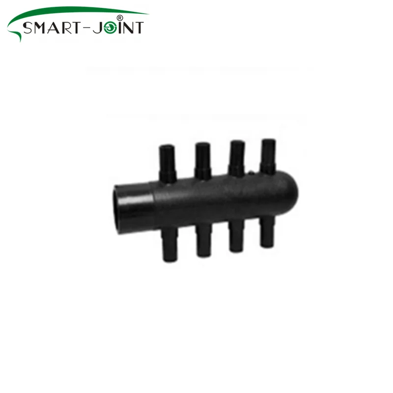 
HDPE plastic geothermal nine way tee pipe fittings 