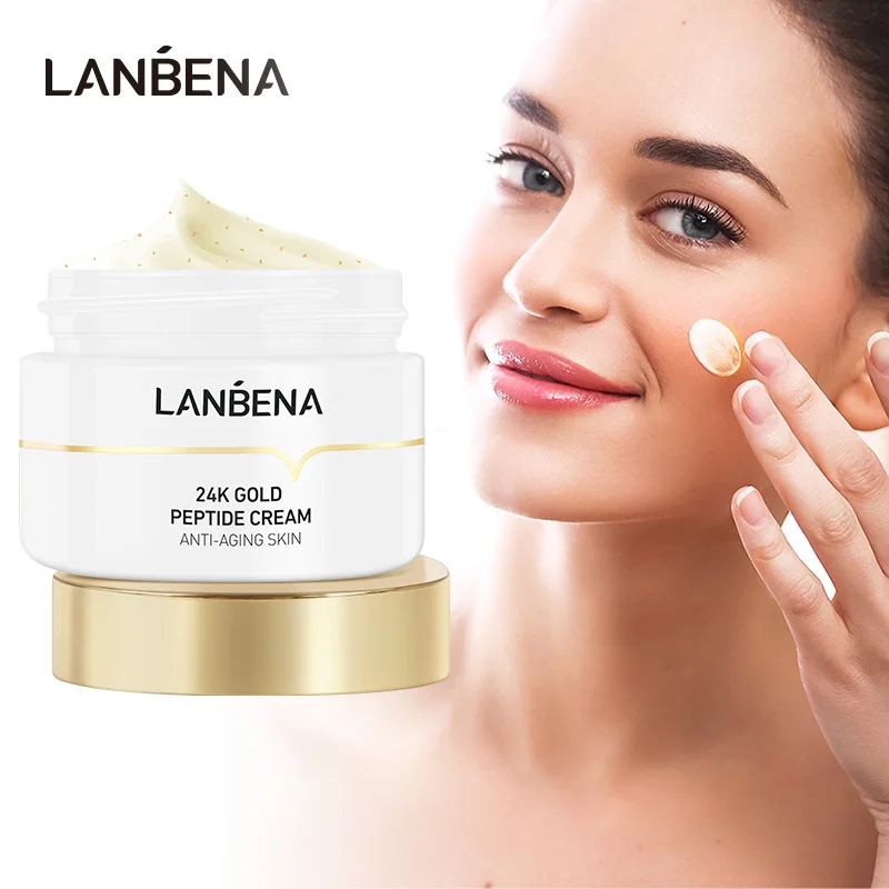 
LANBENA Firming Moisturize Wrinkle Facial Cream 24k Gold Peptide Face Cream 