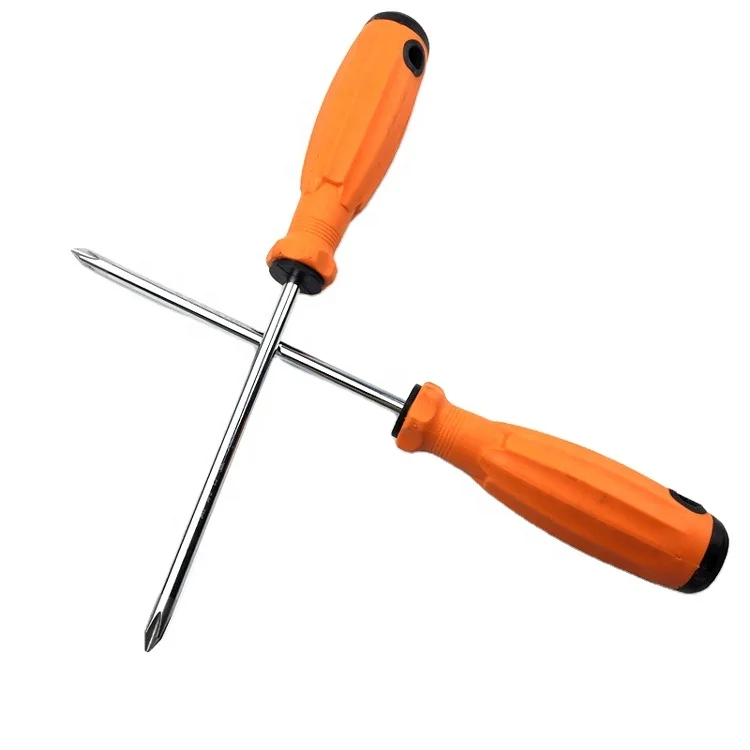 Удобная ручка круглый бар Профессиональные оптовые ручные инструменты отвертка с подвесным отверстием