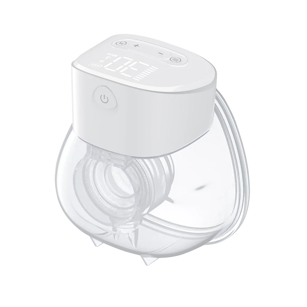 Silicon Electric Breast Pump with 3 Modes 9 Levels Comfortable Flange Wearable Portable 9 Levels More Private