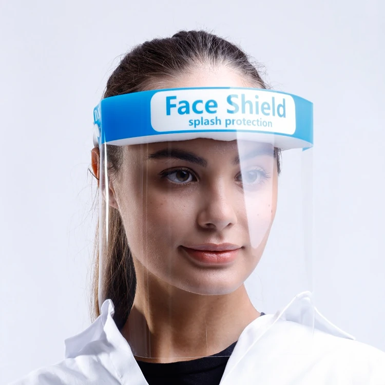 ISO BSCI Factory Manufacture Anti Fog Transparent Face Shield Visor Medical Safety Protective Faceshield Protection Face Sheild