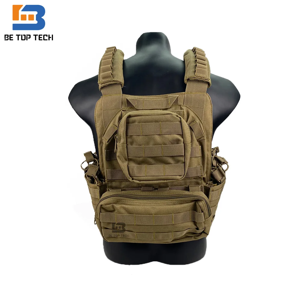 Tactical Vest Polyester Oxford Quickly release Heavy Duty Tactical Plate Carrier