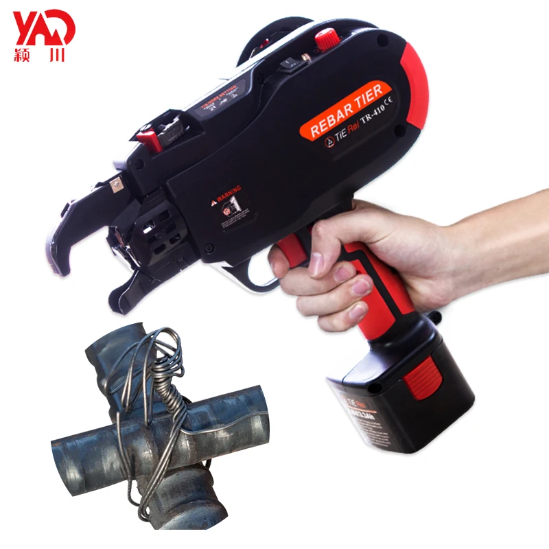 steel strip bundle wire binding machine automatic max rebar tier tying machine