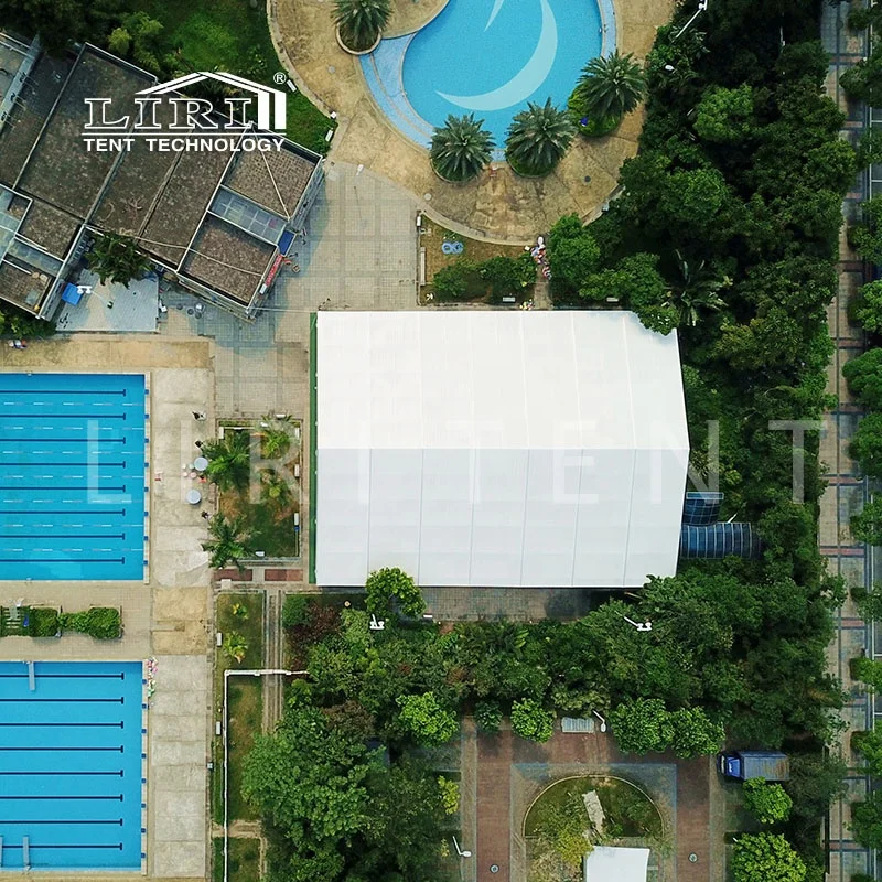 20X35m Outdoor White PVC Swimming Pool Cover Sports Tent for Sale