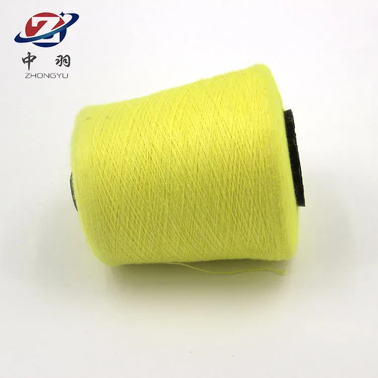 
2011 Высокое качество полиэстер спандекс двойное покрытие эластичная Пряжа мягкая на ощупь пряжа 