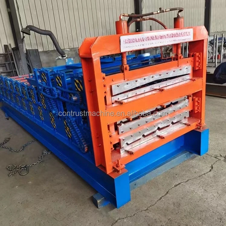 2024 hot sale Roofing Machine Panel Layer Metal Panel Forming Machine Sheet Cold Roll Forming Machine