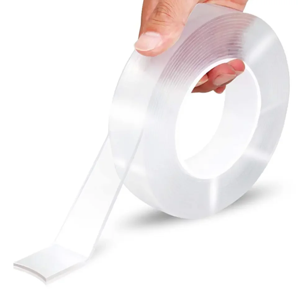 Transparent Double Sided Tape Nano Tape Waterproof Wall Stickers Reusable Heat Resistant Bathroom Home Decoration Tapes