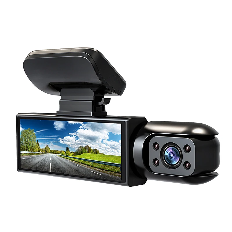 3 16 дюймов 140 Градусов Автомобильный черный ящик 1080P DVR Автомобильная петля записи ночного видения 32 ГБ для приборной панели автомобиля камеры