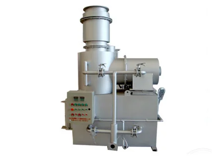 
Small scale solid waste burning electrical medical incinerator 