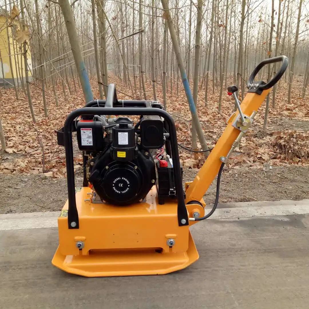 High quality diesel plate rammer from China reversible vibrating plate