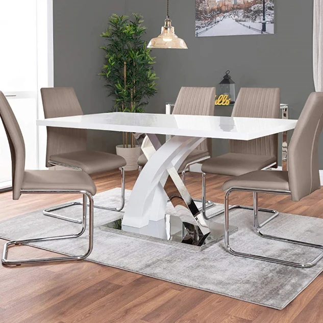 Wholesale Round Dining Table 4 Seater Vintage Dinning Room Furniture Turkish Dining Table