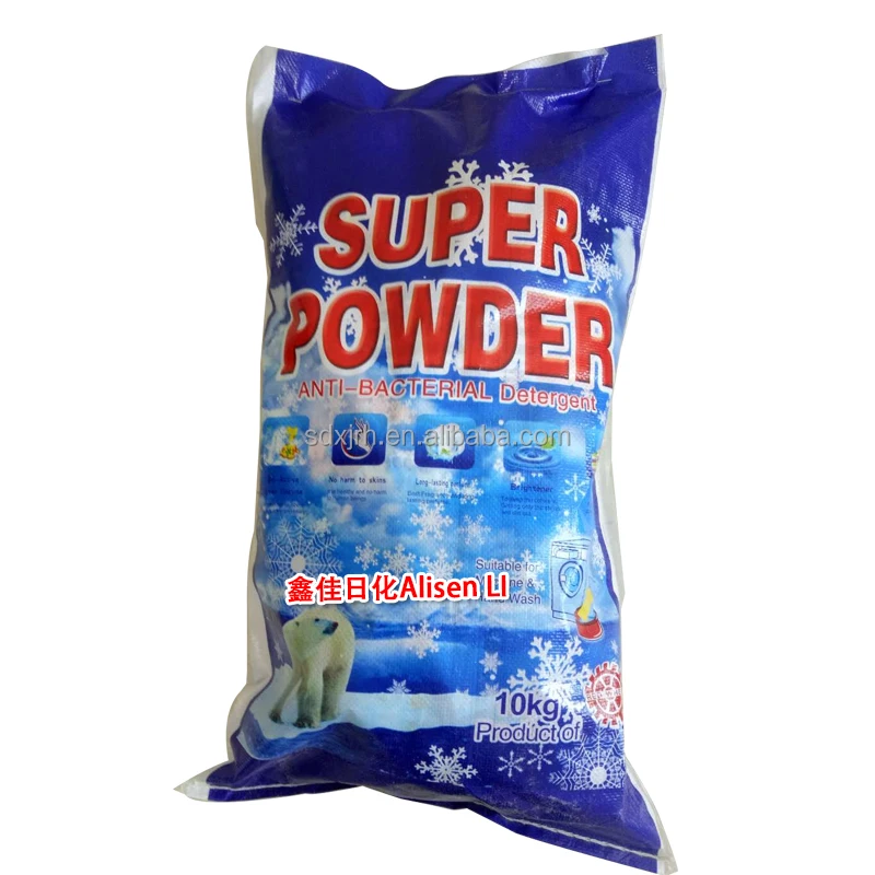 china manufacturers concentrated 20 kg detergent powder washing