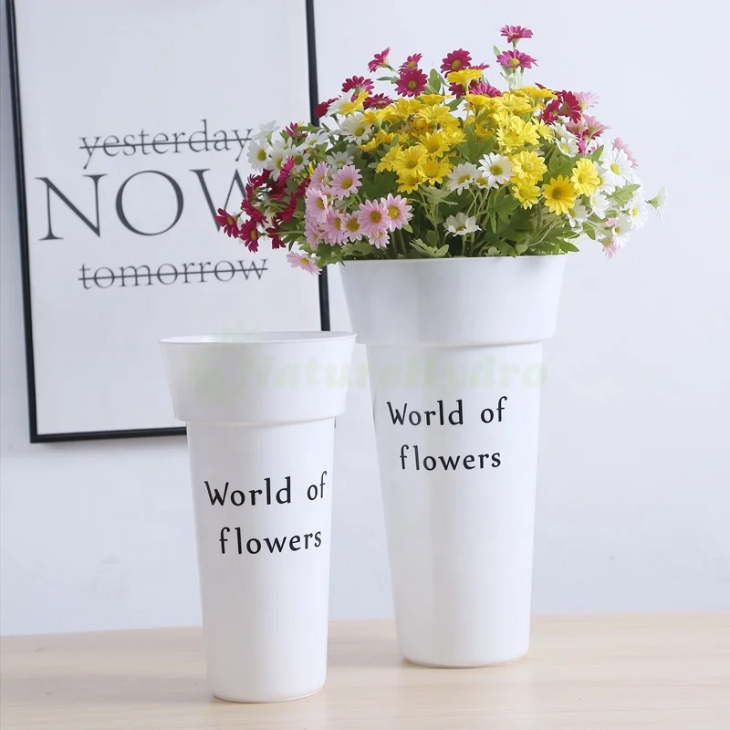 outdoor indoor barrel flower shop pot florist flower waking buckets