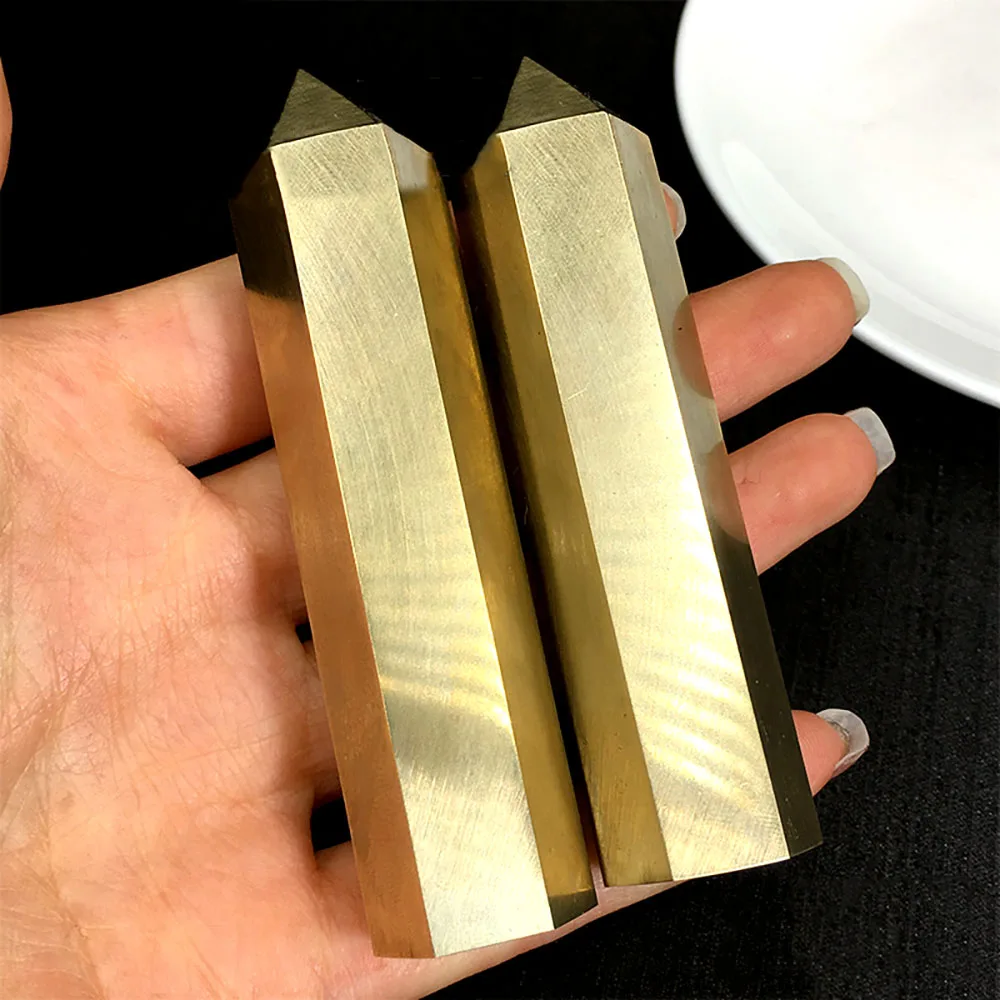 Natural pyrite stone crystal pyramids Hand-Carved Crystal For Decoration