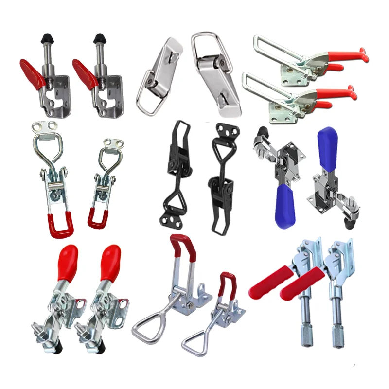 304C 304E 304H Stainless,  Steel Spring Loaded Toggle Clip Adjustable Toggle Catch Clamp Lock Hasp Tool handle toggle clamps/