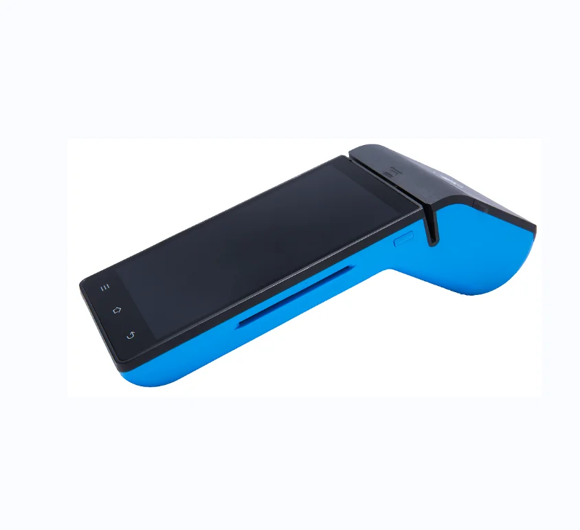 5,5 дюймовый дисплей Android Wifi 4G pos принтер для этикеток ручной зеленый пароль сканер qr-кода