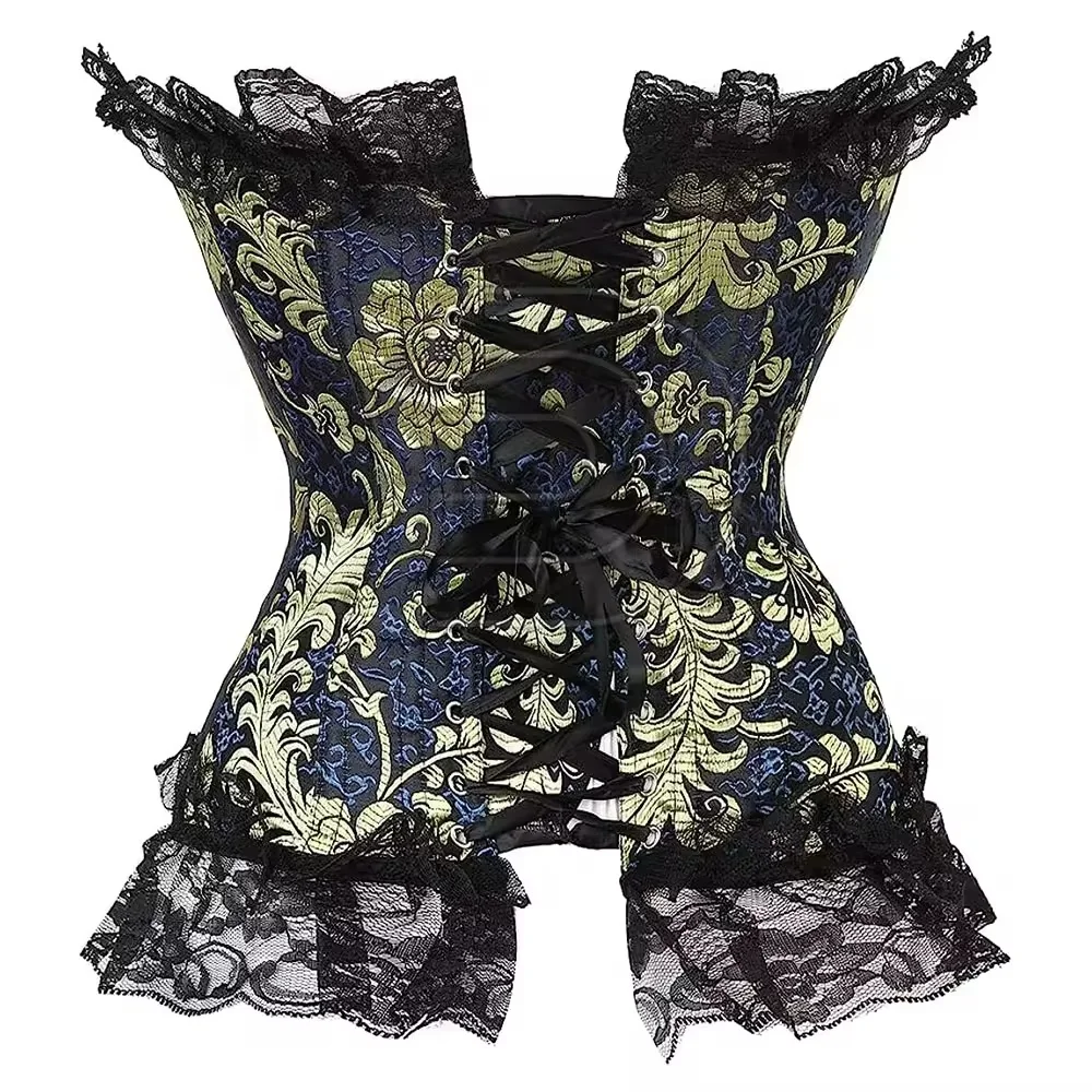 Corset Boned Waist Women Tops Over bust Corset Female Slimming Clothing Plus Size Corset