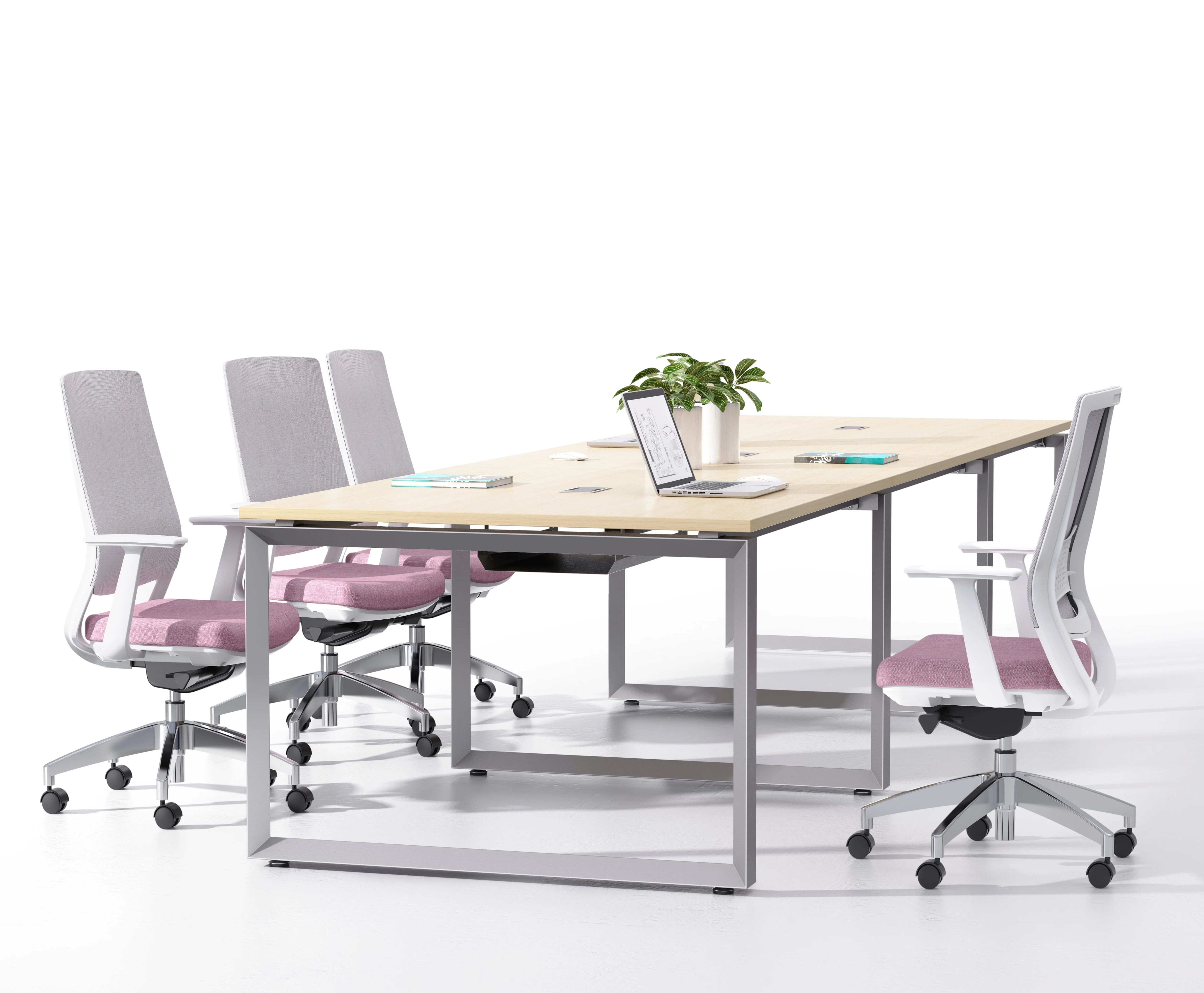 Modern office furniture manager workstations modular desk table partition office workstations staff table metal customize frame