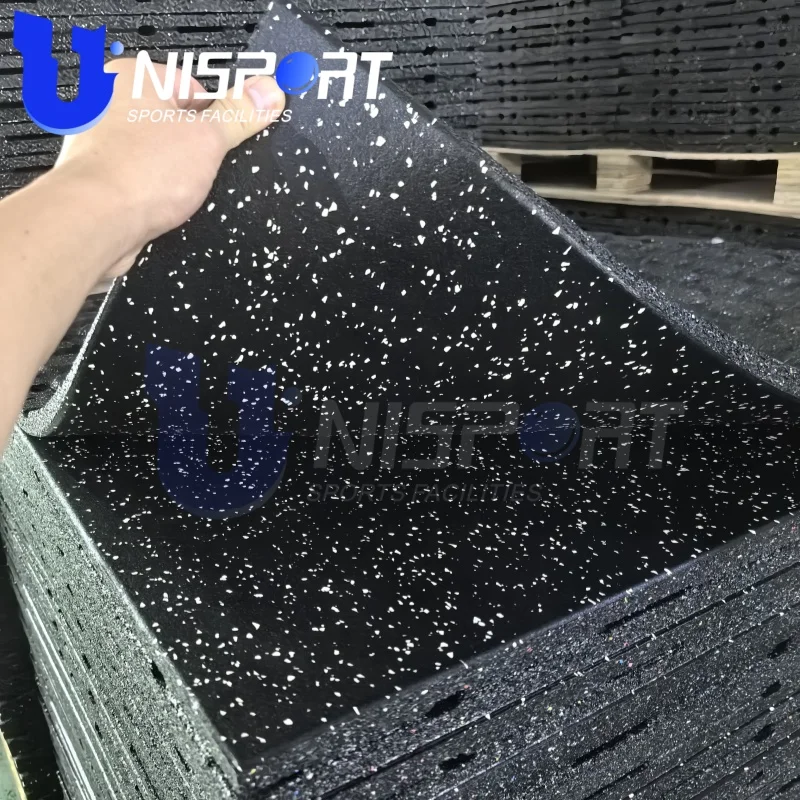 UNI rubber floor for gym gym rubber roll acoustic flooring rubber mat gym event flooring