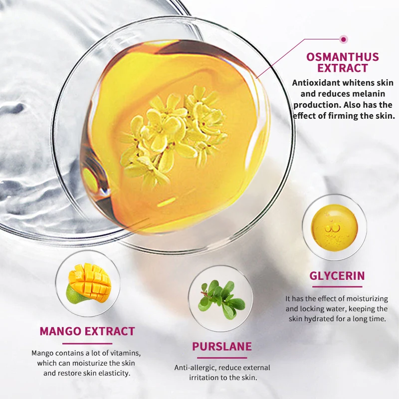 RtopR Eye Mask 40Pcs/Box Golden Osmanthus Bright Nourishing Skin Care Remove Dark Circles Anti Age Bag Eye Wrinkle