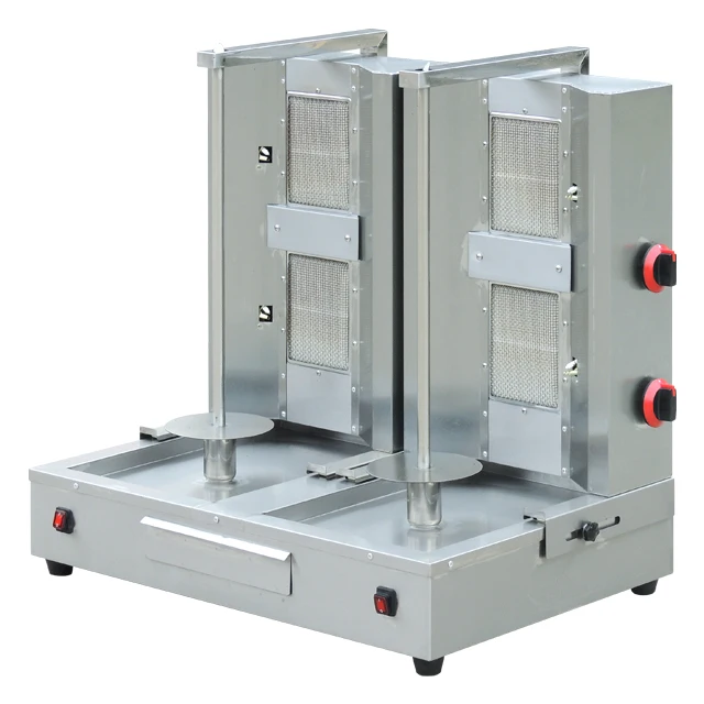 Cosbao gas kebab shawarma, doner kebab cutting machines