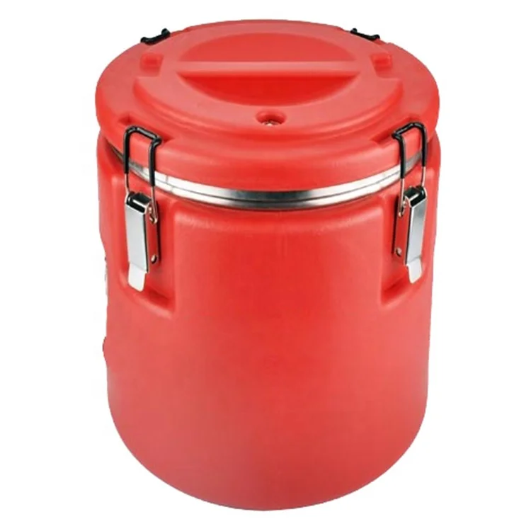 Super Insulation 12 Hours Stainless Vacuum Bottle Plastic Milk Barrel stockpot For Cold Drinks Shops