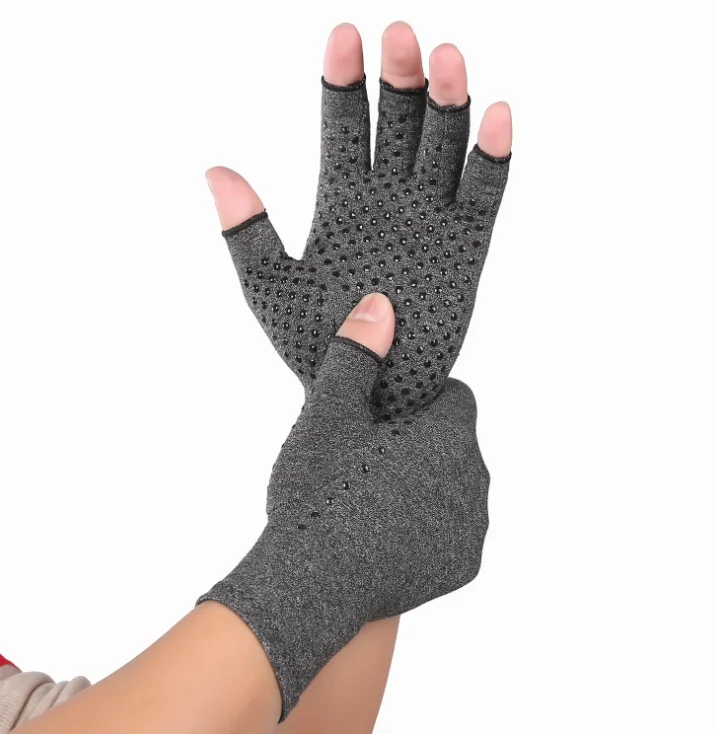 Halffinger Compression Pressure Gloves Relieve Rheumatoid and osteoarthritis Arthritis Gloves
