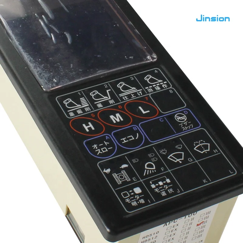 JINSION Drop shipping Excavator monitor HD820-3 Monitor for KATO APC-100 HD820-3 Excavator Parts 1108-00380